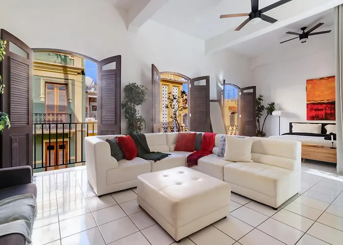 Spanish Penthouse Historic Mansion Private Patio