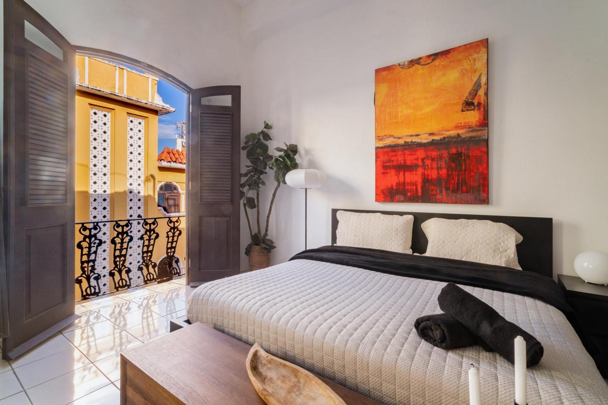 Spanish Penthouse Historic Mansion Private Patio Apartamento